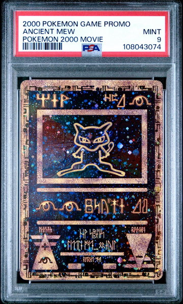 2000 Pokemon Game Promo Pokemon Movie Ancient Mew PSA 9