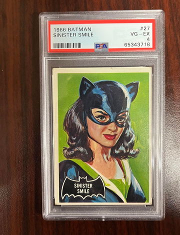 1966 Batman Sinister Smile PSA 4