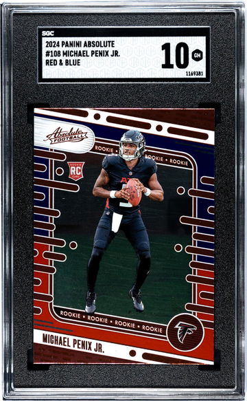 2024 Absolute #108 Michael Penix Jr. SGC 10