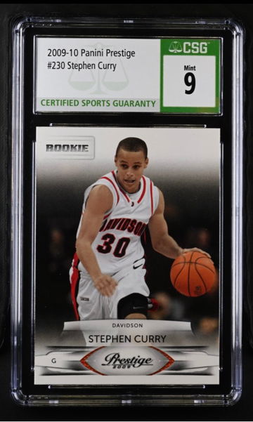 CSG 9 MINT 2009 Panini Prestige #230  STEPH CURRY RC