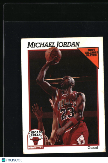 1991-92 Hoops Michael Jordan #30 Chicago Bulls