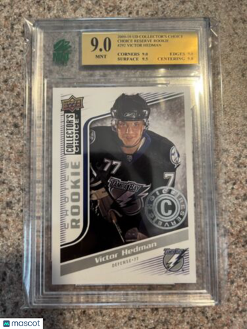 2009-10 Upper Deck Collector's Choice Victor Hedman Rookie MNT 9