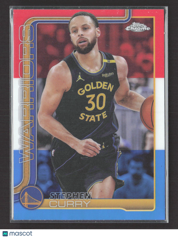 2025 Topps Chrome Stephen Curry #201
