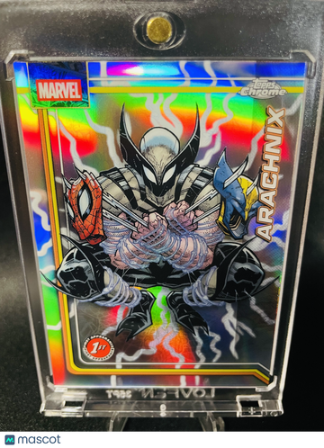 2026 Topps Chrome Marvel Arachnix 1st Appearance #103