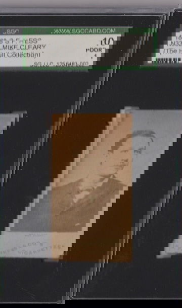 1888 S.F. Hess N332 Mike Cleary SGC 10 P433