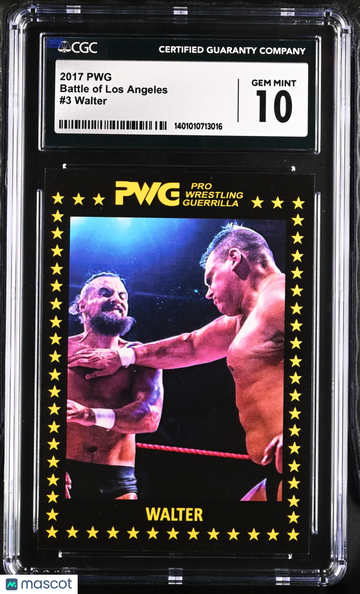 2017 PWG Walter #3 Battle of Los Angeles CGC 10