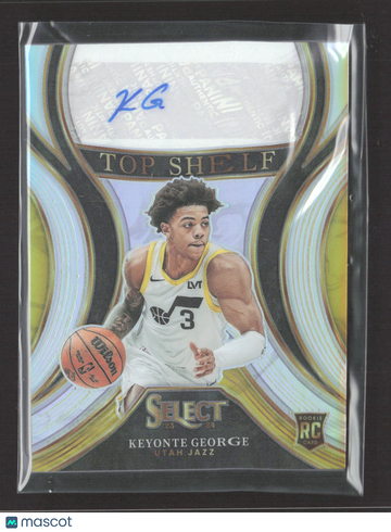 2024 Panini Select Prizm Top Shelf Signatures Keyonte George #TSS-KEY RC