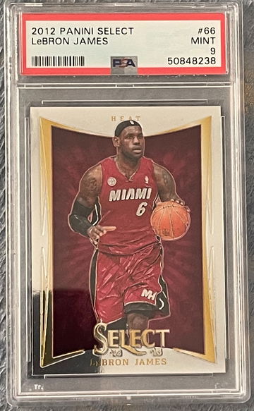 Lebron James 2012 Select #66 Mint ~ Heat