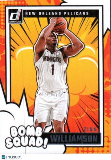 2024-25 Donruss Zion Williamson #4 Bomb Squad