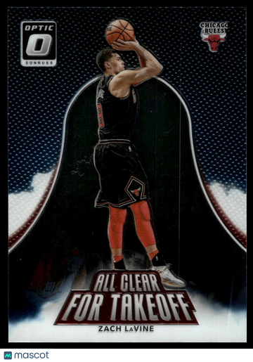 2017-18 Donruss Optic Zach LaVine #13 All Clear for Takeoff