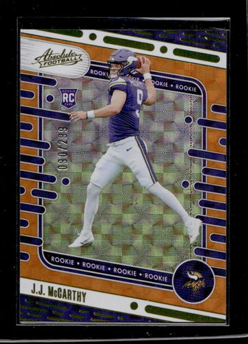 2024 Panini Absolute #110 J.J. McCarthy Rookie /299