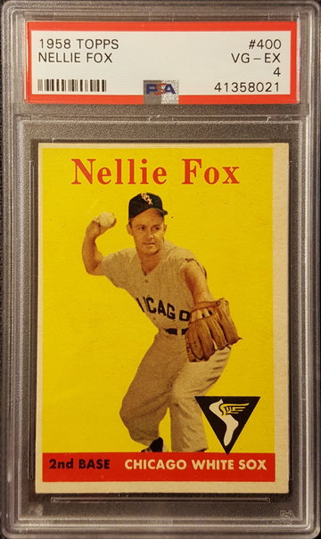 1958 Topps Nellie Fox PSA 4
