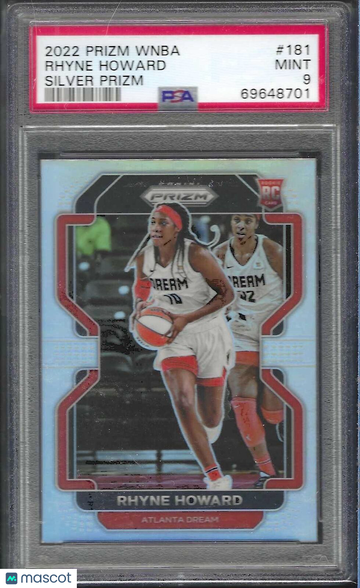 2022 Panini Prizm WNBA Rhyne Howard #181 Silver PSA 10