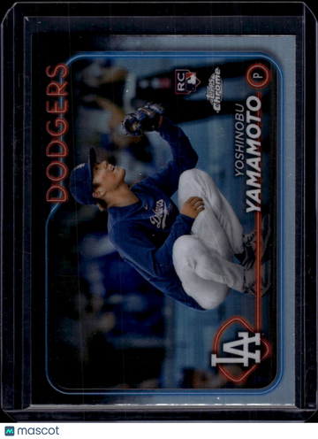 2024 Topps Chrome Yoshinobu Yamamoto #USC108 RC