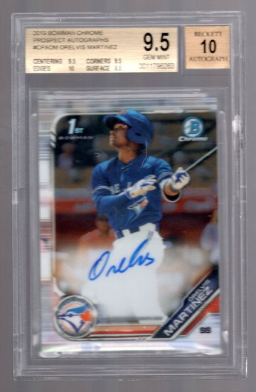 Orelvis Martinez  2019 Bowman Auto