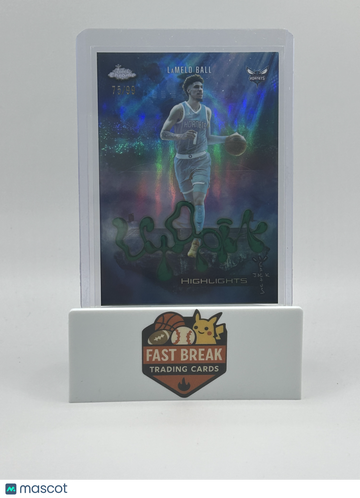 2026 Topps Chrome Basketball UV Ray Highlights LaMelo Ball #UH-19 Utopia /99