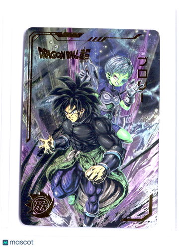 History of Dragonball Heroes 4th Anniversary Cheelai Broly Holofoil Japanese Anniversary
