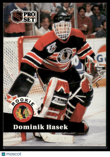 1991-92 Pro Set Dominik Hasek #529 RC