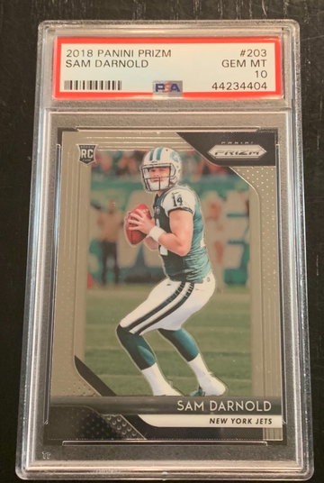 2018 Prizm Sam Darnold PSA 10