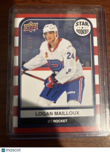 2023-24 Upper Deck AHL #D - 76 Red Rookie