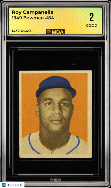 1949 Bowman Roy Campanella #84 MBA 2