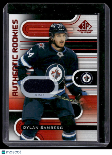 2022-23 SP Game Used Dylan Samberg #188 Red Jersey MEM