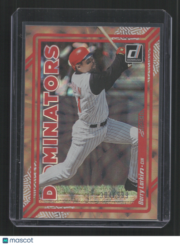 2023 Donruss Barry Larkin #D6 #D6 Dominators /999 SN