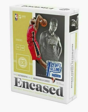 2019-20 Panini Encased Basketball First Off The Line FOTL BOX