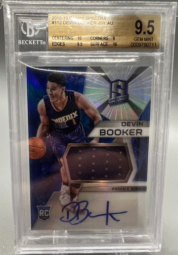 2015-16 Panini Spectra Devin Booker RPA!!!!