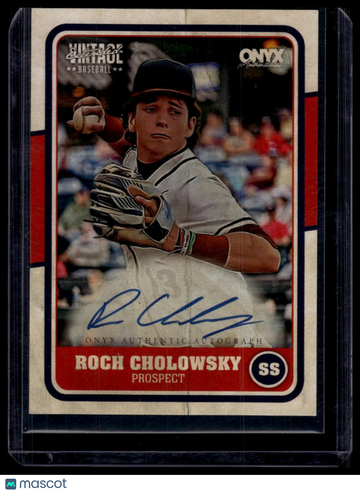 2025 Onyx Vintage Extended Roch Cholowsky #VAROCH Autographs AU