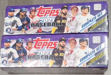 2021 Topps Complete Set - Purple - Lot of 2 boxes