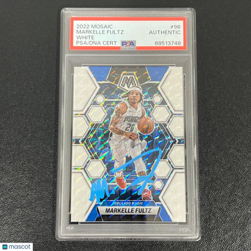 2022 Panini Mosaic Markelle Fultz #96 White PSA A Auto A