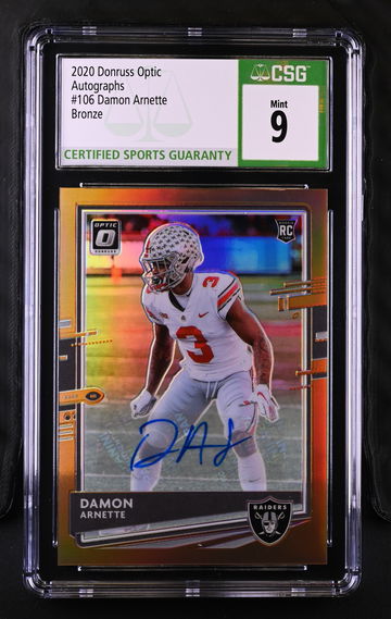 2020 OPTIC DAMON ARNETTE BRONZE AUTO