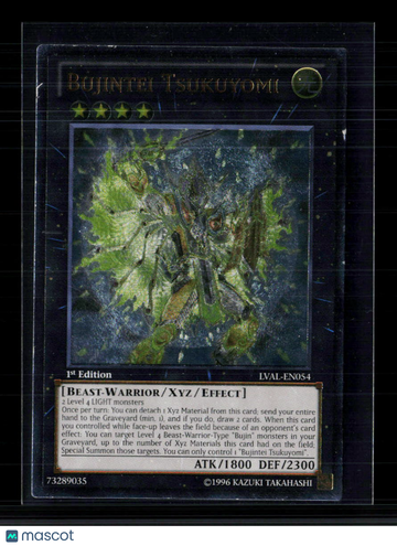 Yu-Gi-Oh! TCG Legacy of the Valiant Bujintei Tsukuyomi 1st Edition Ultimate Rare