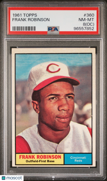 1961 Topps Frank Robinson #360 Oc PSA 8