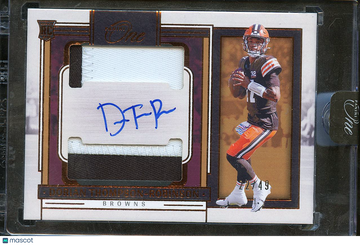 2024 Panini One Dorian Thompson-Robinson #35 Dual Patch RC Rookie Dual Patch Autographs