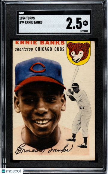 1954 Topps Ernie Banks #94 SGC 2.5