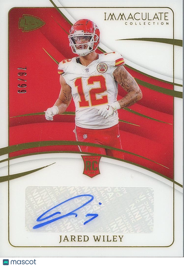 2024 Jared Wiley Panini Authentic