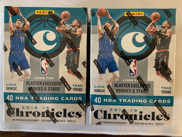 2018 Chronicles Blaster (2) Basketball ships from Canada