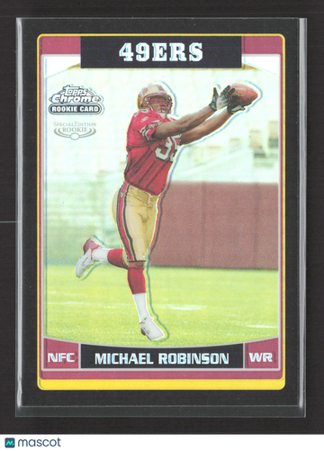 2006 Topps Chrome Special Edition Michael Robinson #255 Refractor