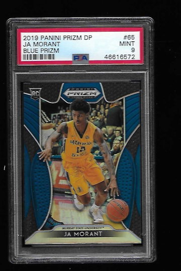2019 PRIZM DRAFT JA MORANT BLUE PRIZM