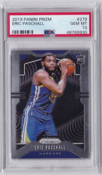 Eric Paschall 2019 Prizm PSA 10