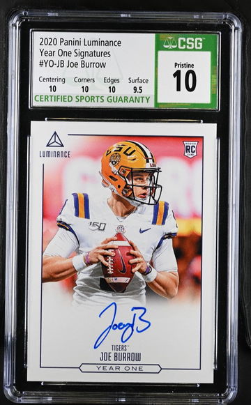 JOE BURROW ROOKIE Year One Signatures