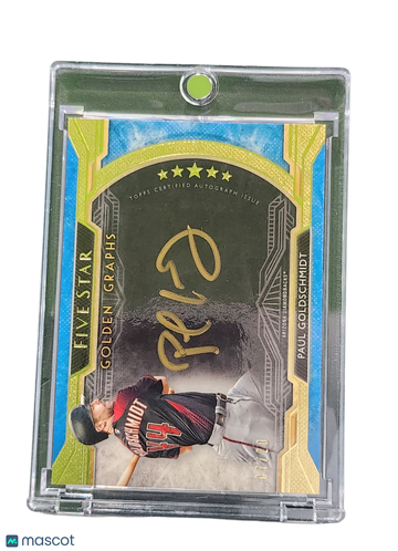 2018 Topps Five Star Golden Graphs Paul Goldschmidt #FGG-PG /20