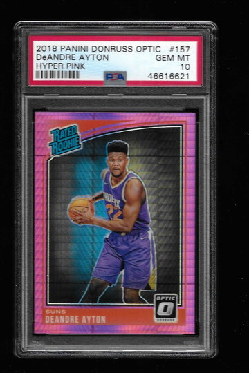 2018 DONRUSS OPTIC DEANDRE AYTON HYPER PINK