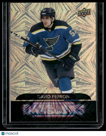 2020-21 Upper Deck David Perron #DZ-136 Dazzlers