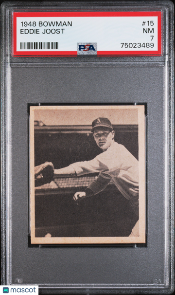 1948 Bowman Eddie Joost #15 PSA 7