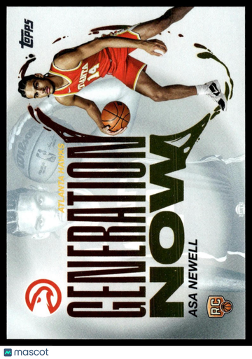 2025-26 Topps Asa Newell #GN-23 Generation Now