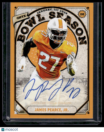 2024 Onyx Vintage James Pearce Jr. #VAJAPE Autographs AU