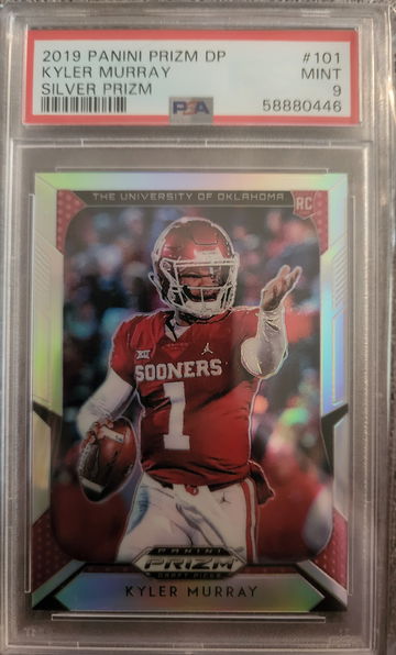 2019 Panini Prizm DP Kyler Murray Silver Prizm PSA 9